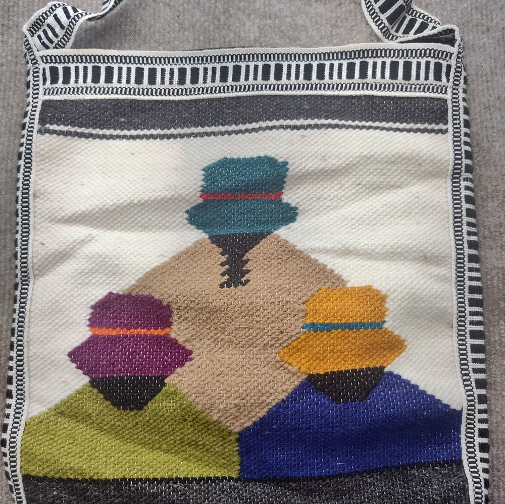 Handmade Peru satchel